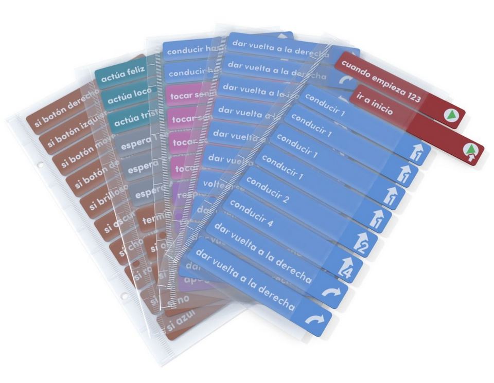 Vexrobotics: 123 Coder Cards (50-pack) - Spanish (248-7552)