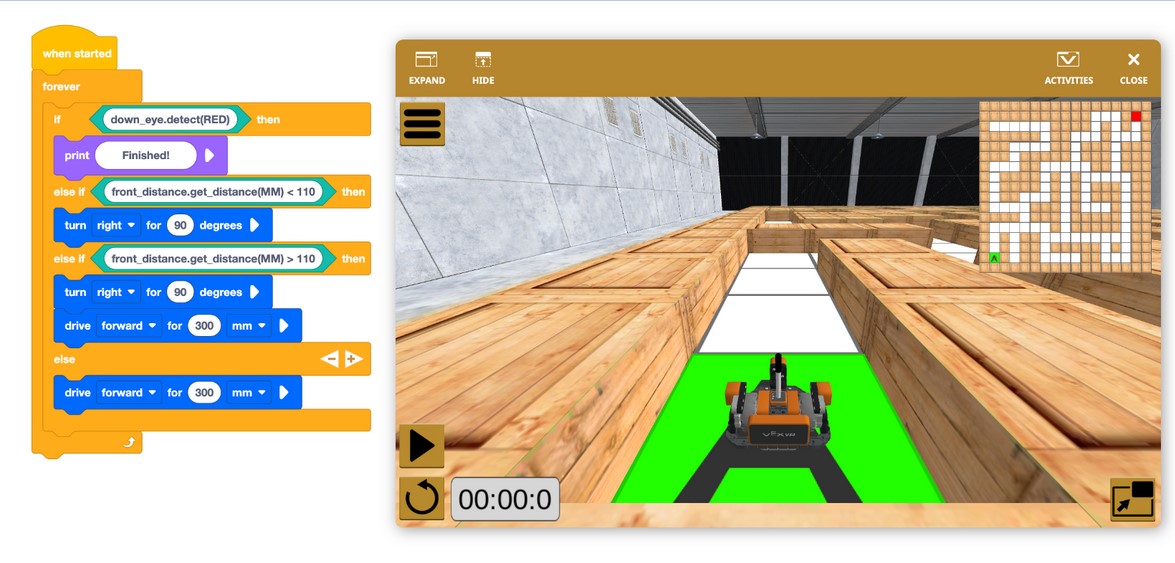 Vexrobotics: Licencia de Programación VEXcode VR Premium (210-8654)